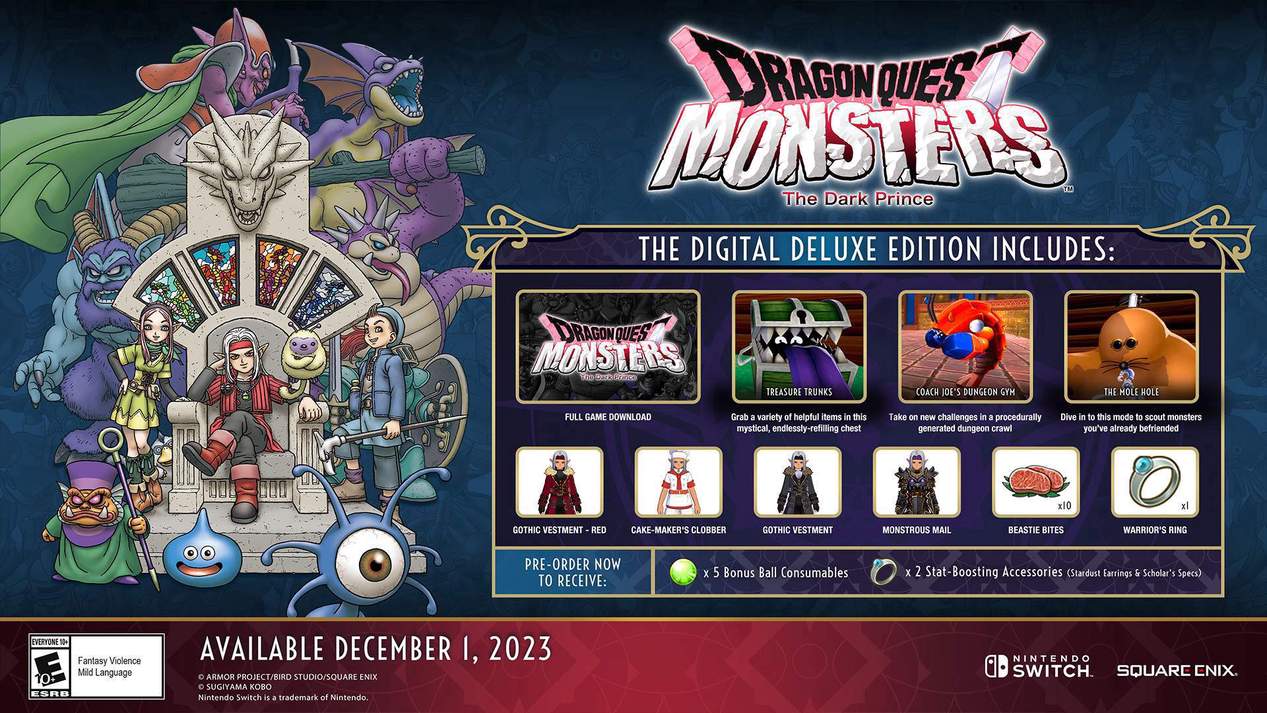 7 awesome things in the DRAGON QUEST MONSTERS: The Dark Prince demo |  Square Enix Blog